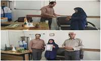 تجلیل از سال‌ها خدمت؛ تقدیر از بهورز بازنشسته خانه بهداشت برازق 