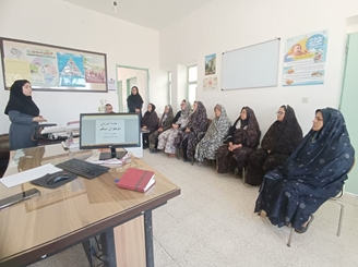 برگزاری کارگاه آموزشی «نوجوان سالم» در خانه بهداشت کلاته تیرکمان