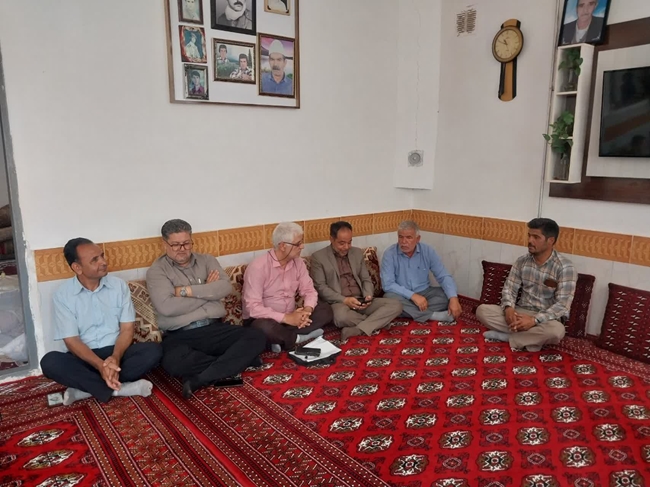 رنگ عشق بر دیوارهای سلامت؛ آیین سپاس از خانواده نیک‌اندیش محمدپور در شامکان 